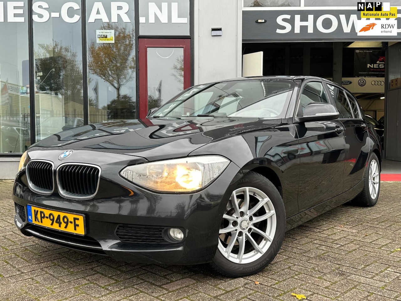 BMW 1-serie - 116d EDE High Executive*Cruise*Airco*Navigatie! - AutoWereld.nl