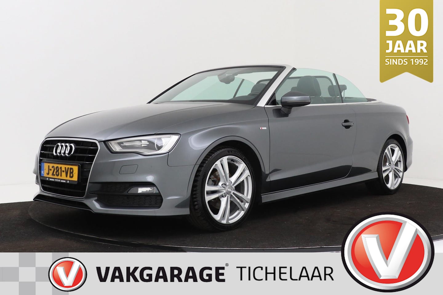 Audi A3 Cabriolet - 1.4 TFSI Ambition Pro Line S-Line | Climate Control | Stoelverwarming | Sportstoelen | Nav - AutoWereld.nl