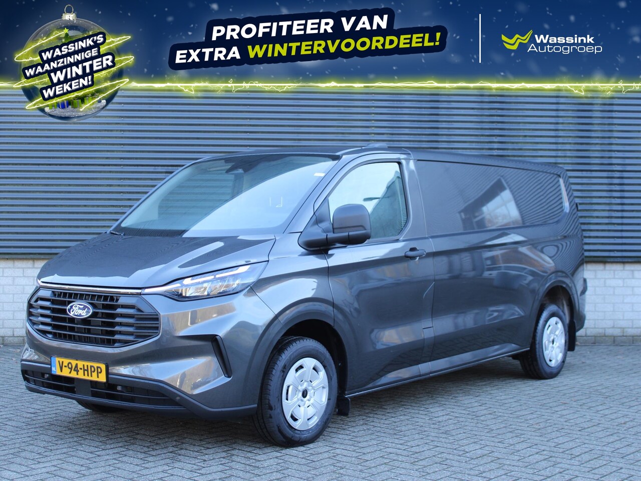 Ford Transit Custom - GB 2.0 EcoBlue 136pk L2H1 320 AUT Limited | Cruise Control | Parkeersensoren vóór en achte - AutoWereld.nl