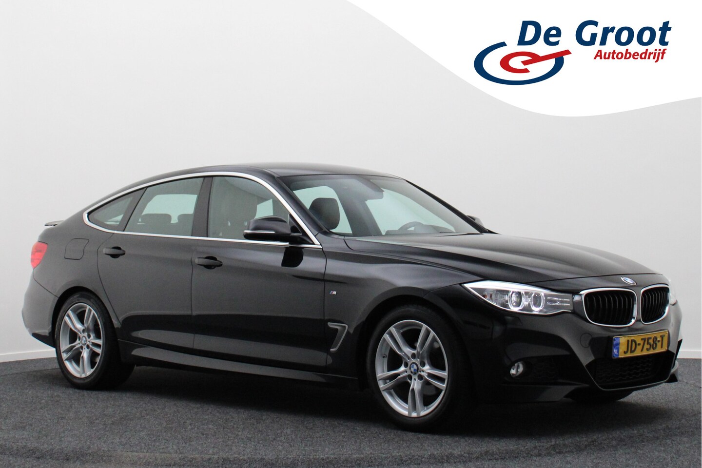 BMW 3-serie Gran Turismo - 320i M Sport Edition Automaat Leer, Bi-Xenon, Navigatie, Climate, Cruise, PDC, Trekhaak, 1 - AutoWereld.nl