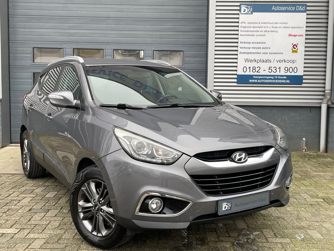 Hyundai ix35 - 1.6i GDI Go! 2015|Stoelverw. V+A|Navi|Trekhaak|Cruise| - AutoWereld.nl