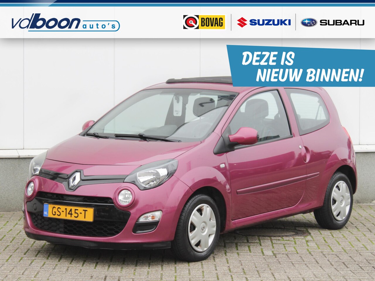 Renault Twingo - 1.2 16V Dynamique | Airco | Schuifdak | Cruise - AutoWereld.nl