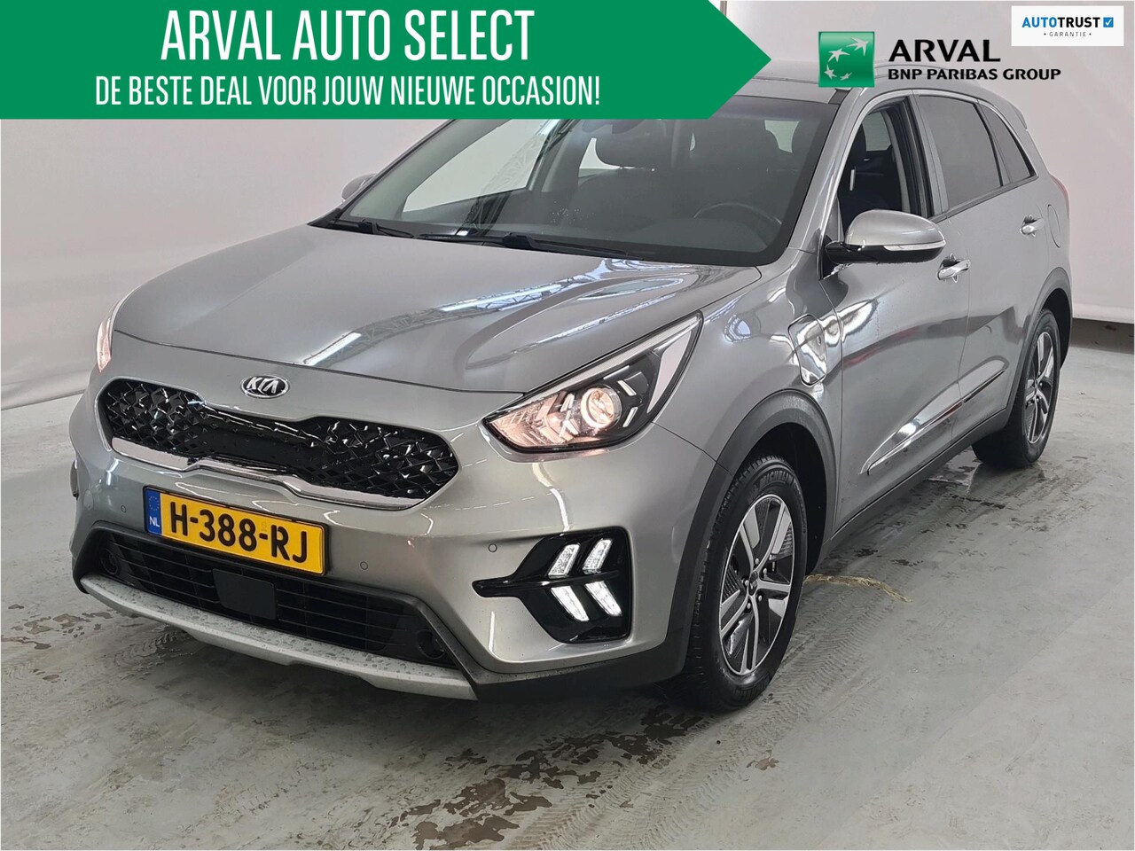 Kia Niro - 1.6 GDi 105 pk PHEV Automaat DynamicPlusLine | LEDER | Trekhaak | Apple CarPlay / Android - AutoWereld.nl