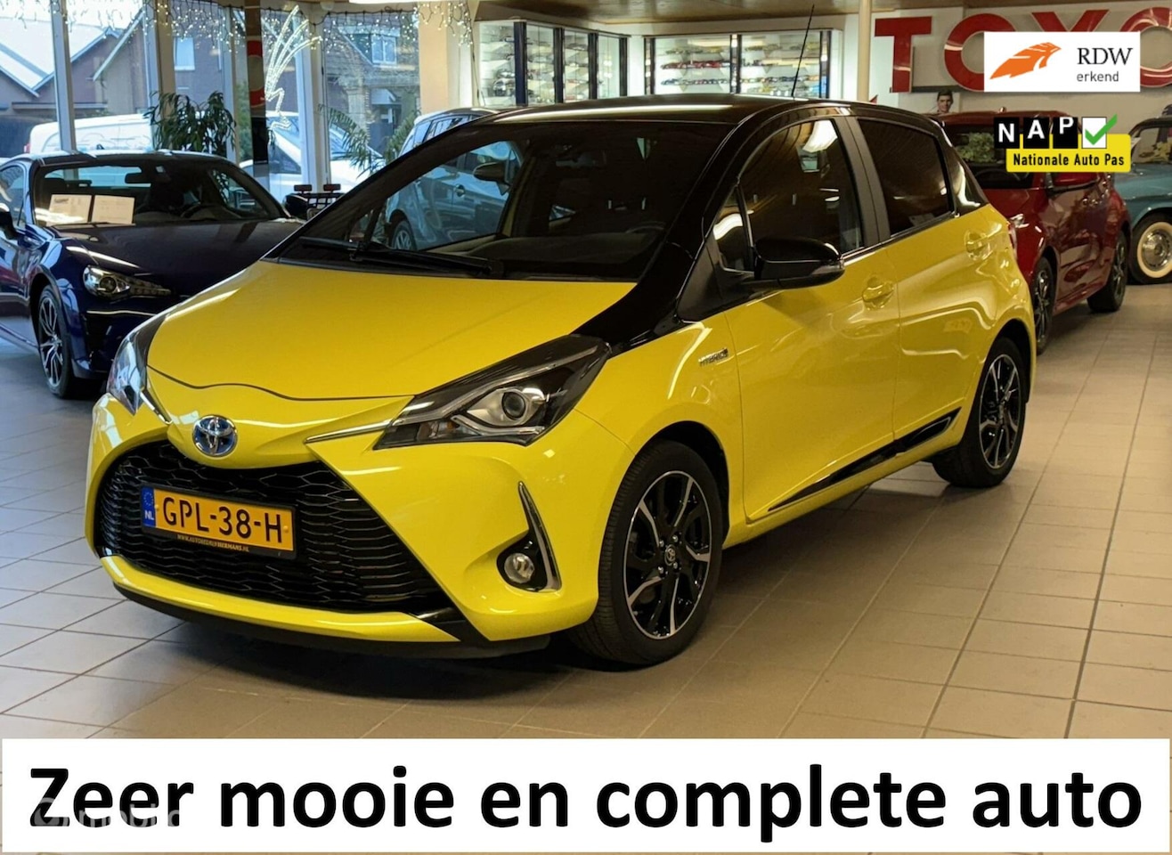 Toyota Yaris - 1.5 Hybrid 2-tone Zeer mooie auto - AutoWereld.nl