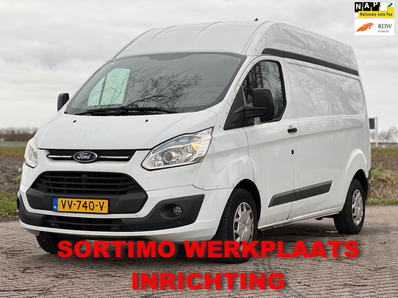 Ford Transit Custom - 310 2.2 TDCI L2H2 Trend // Sortimo // 2x op voorraad - AutoWereld.nl