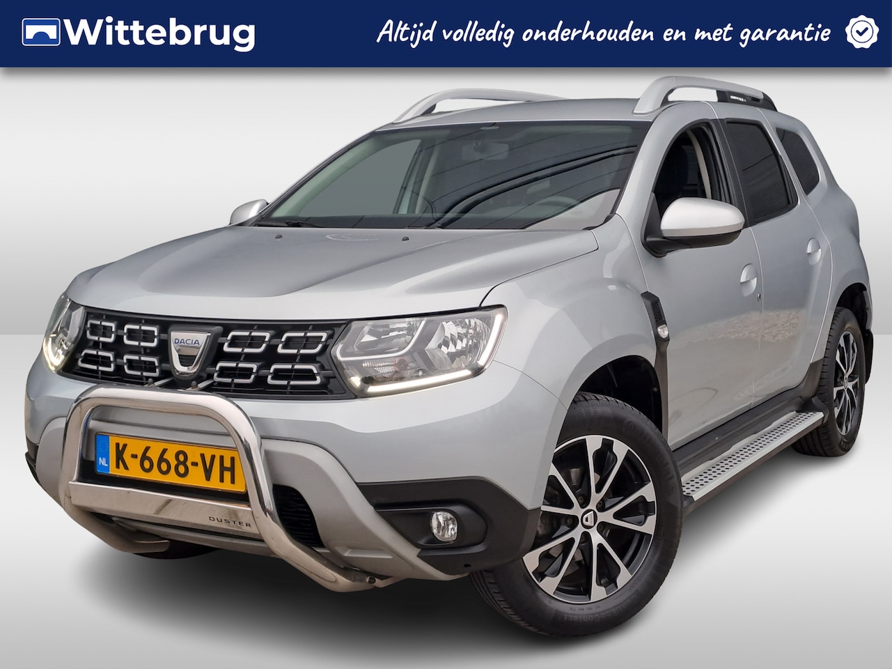 Dacia Duster - 1.6 SCe 115pk Prestige | Stoelverwarming | Bullbar | Navigatie - AutoWereld.nl