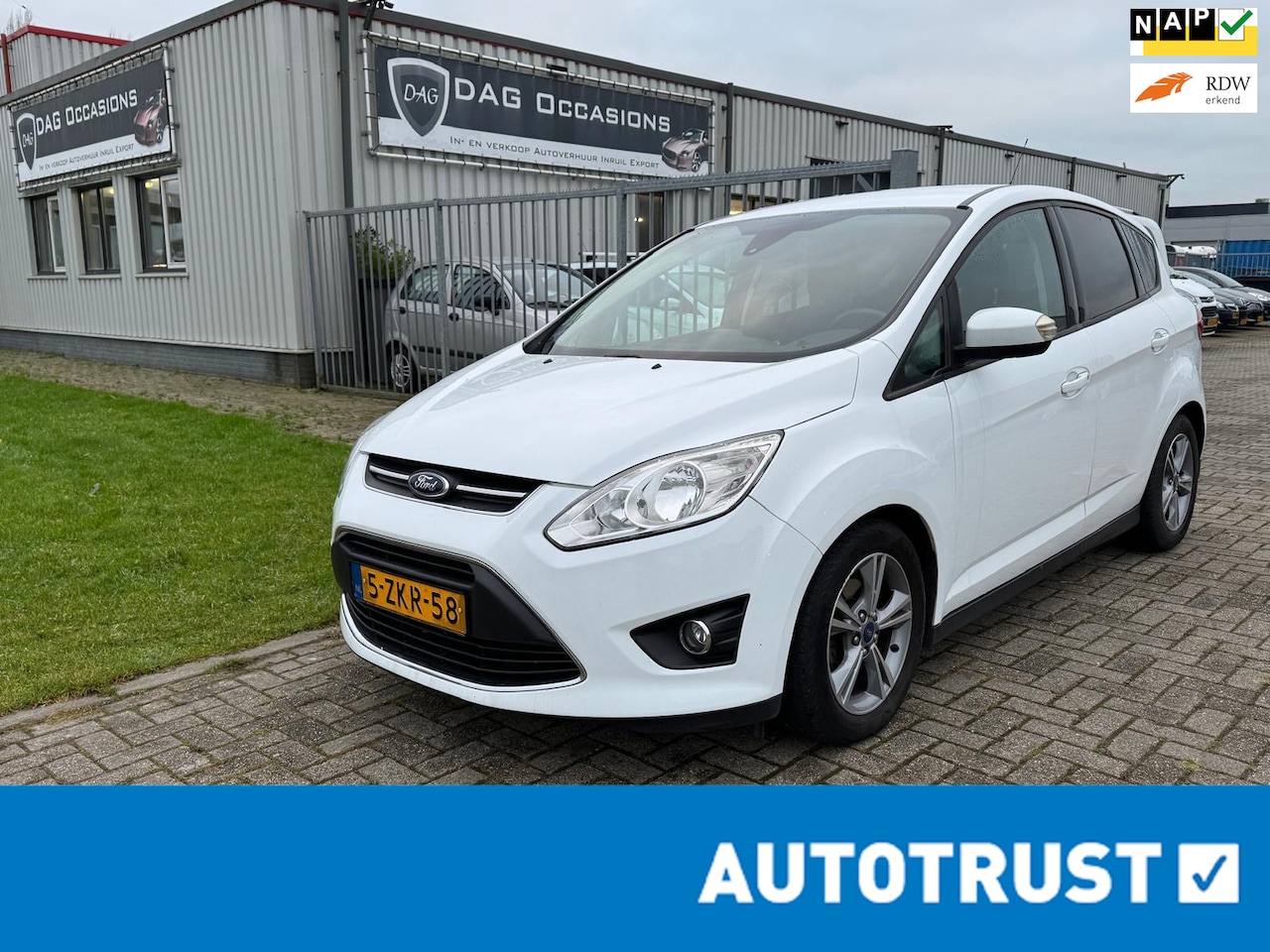 Ford C-Max - 1.0 Edition NAVI|CRUISE|TREKHAAK|PDC|AIRCO - AutoWereld.nl