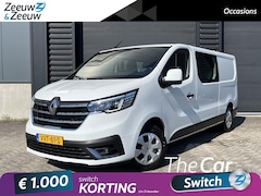 Renault Trafic - 2.0 - 110PK dCi T29 L2H1 DC Work Edition | Dubbel Cabine | 6 Zitplaatsen | Trekhaak | Navi