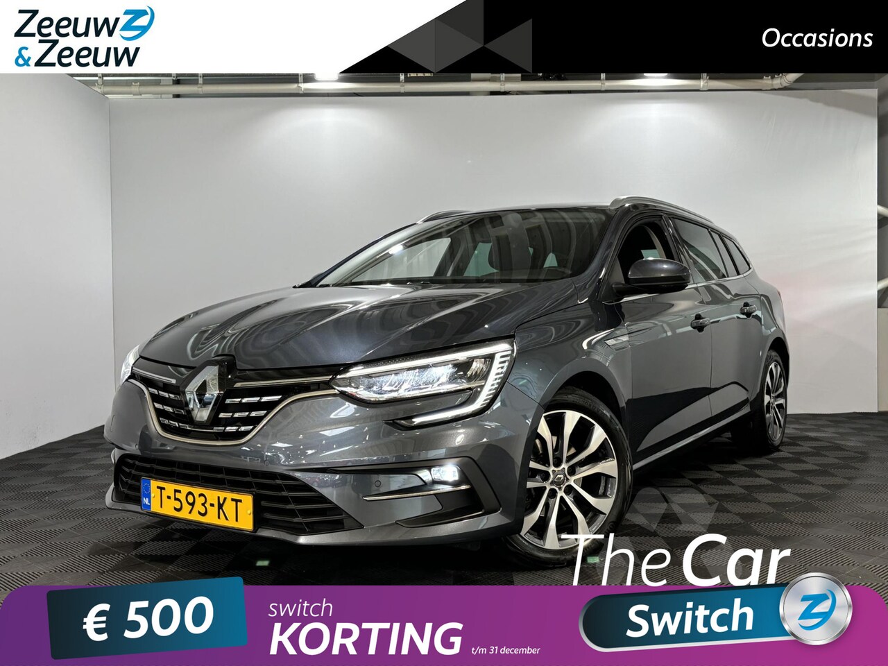 Renault Mégane Estate - 1.3 - 140PK TCe Techno Automaat | Bose Audio | 9,3" Navi | Camera | Parkeersensoren | Clim - AutoWereld.nl