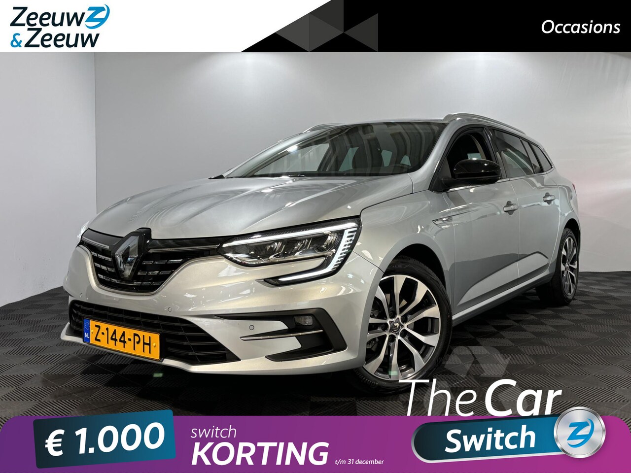 Renault Mégane Estate - 1.3 - 140PK TCe Techno Automaat | 1e eigenaar | 9,3" Navi | Digital Cockpit | Climate Cont - AutoWereld.nl