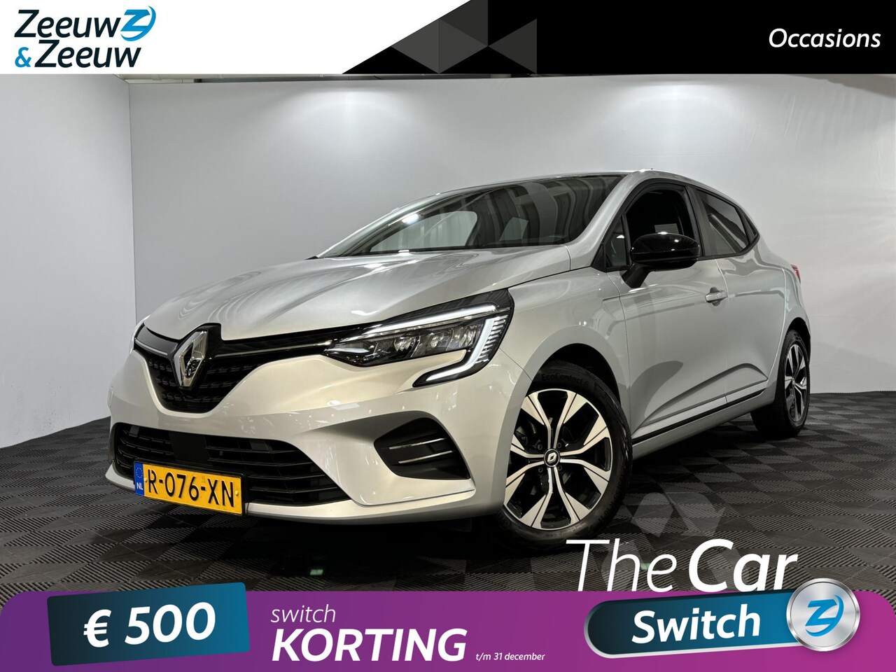 Renault Clio - 1.0 - 90PK TCe Evolution | Airco | Apple Carplay / Android Auto | Bluetooth | Cruise Contr - AutoWereld.nl