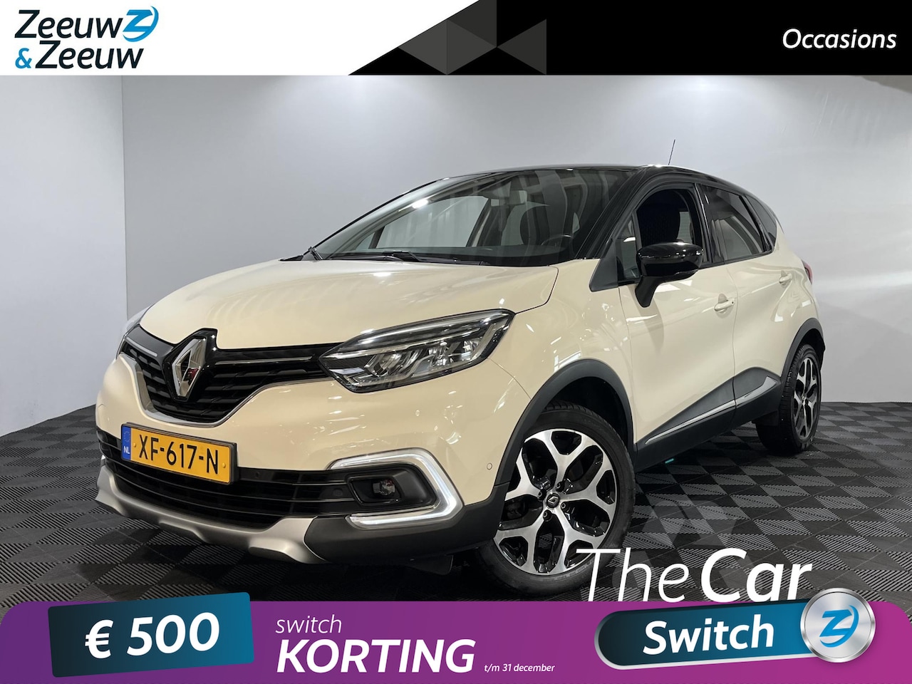 Renault Captur - 0.9 - 90PK TCe Intens | 1e eigenaar | Navi | Climate Control | Cruise Control | Full LED | - AutoWereld.nl