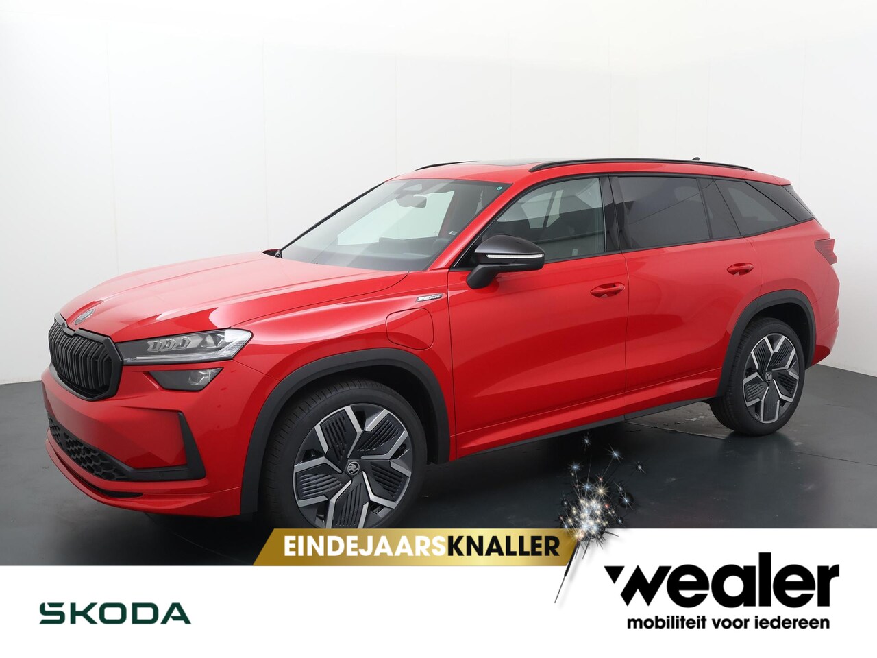 Skoda Kodiaq - Sportline Business 1.5 TSI PHEV 204 pk DSG | Automaat | Panoramadak | LED Matrix | 20" lic - AutoWereld.nl