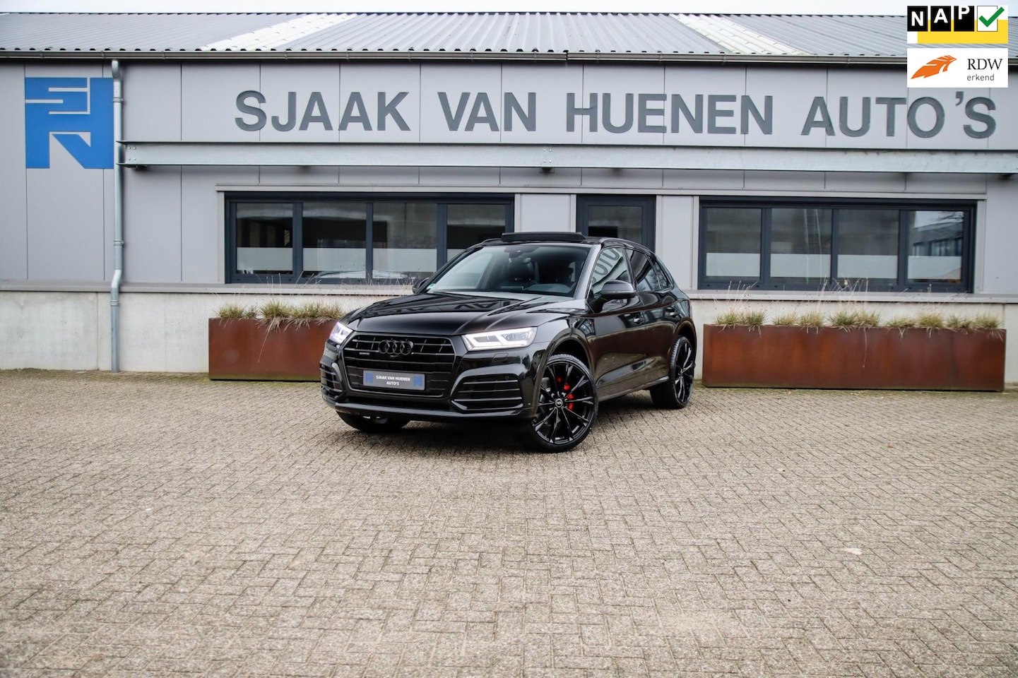 Audi Q5 - 2.0 TFSI Quattro Pro Line S S-Line 252pk Automaat! DLR|Panoramadak|Virtual Cockpit|LED Mat - AutoWereld.nl