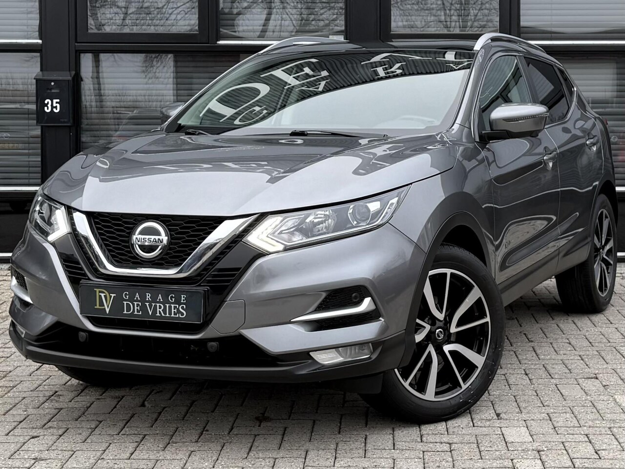 Nissan Qashqai - 1.3 DIG-T Tekna Panoramadak 360 Camera Navi Garantie - AutoWereld.nl