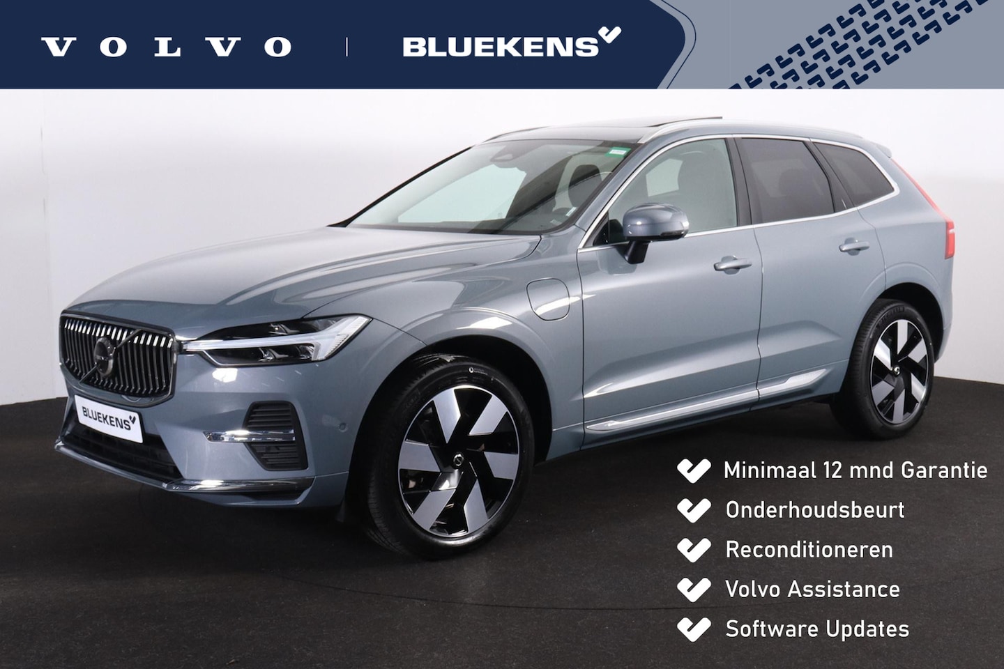 Volvo XC60 - T8 Plug-in hybrid AWD Plus Bright - LONG RANGE - Panorama/schuifdak - IntelliSafe Assist & - AutoWereld.nl