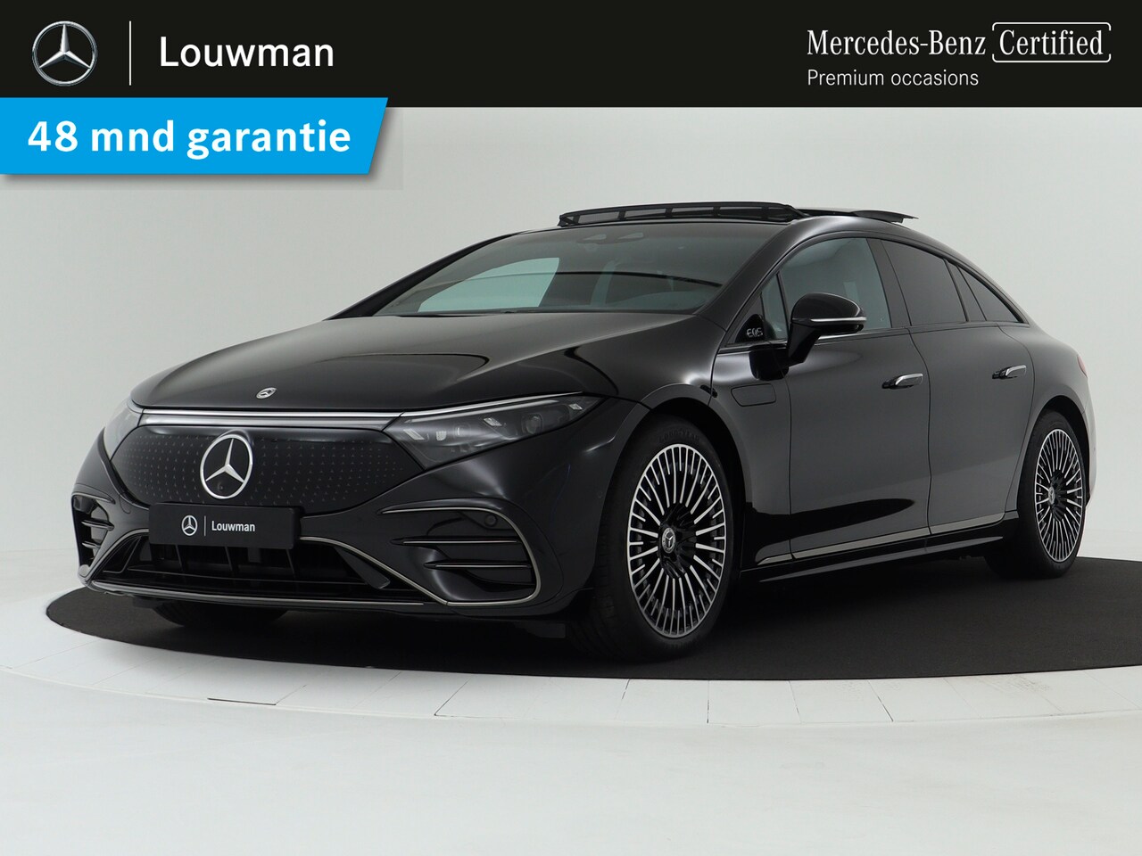 Mercedes-Benz EQS - 580 4MATIC AMG Line 108 kWh | Premium Plus pakket | Nightpakket | Digital light | Achteras - AutoWereld.nl