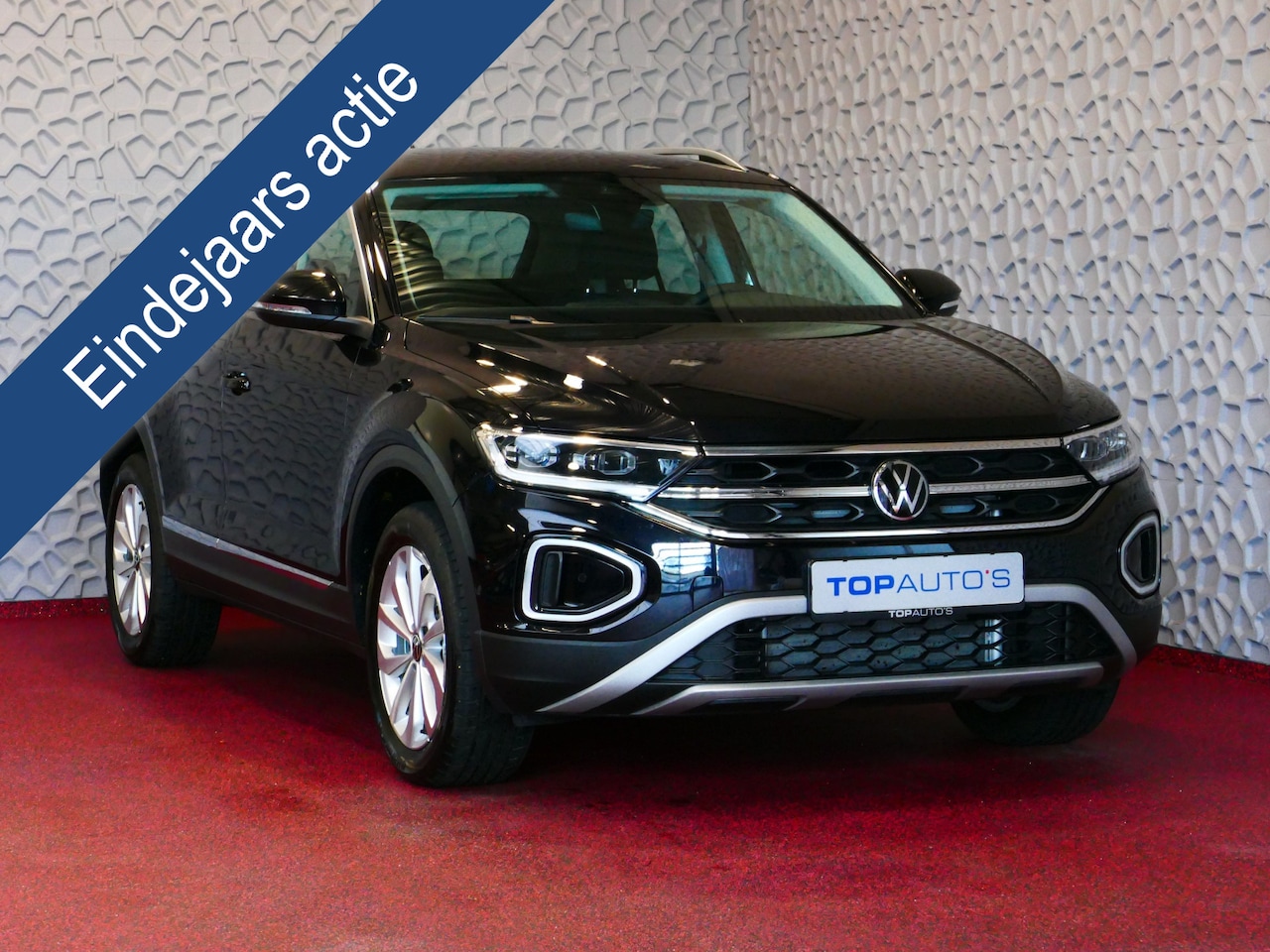 Volkswagen T-Roc - 1.5 TSI 150PK STYLE PLUS ALCANTARA IQ. ELEK.KLEP ADAP.CRUISE VIR.COCKPIT CAMERA STOEL/STUU - AutoWereld.nl