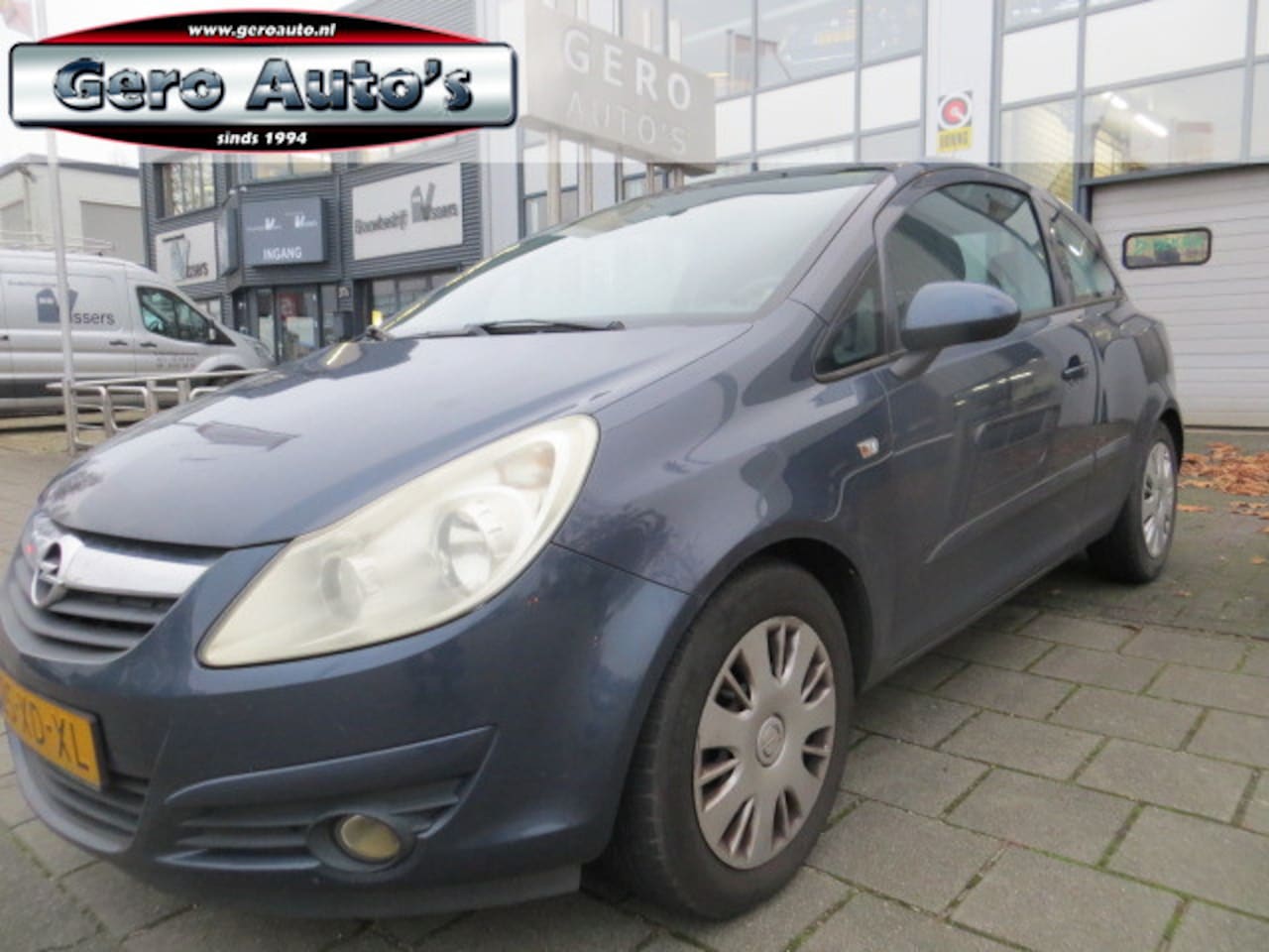 Opel Corsa - 1.2-16V Enjoy automaat 3 drs nl-auto automaat airco - AutoWereld.nl