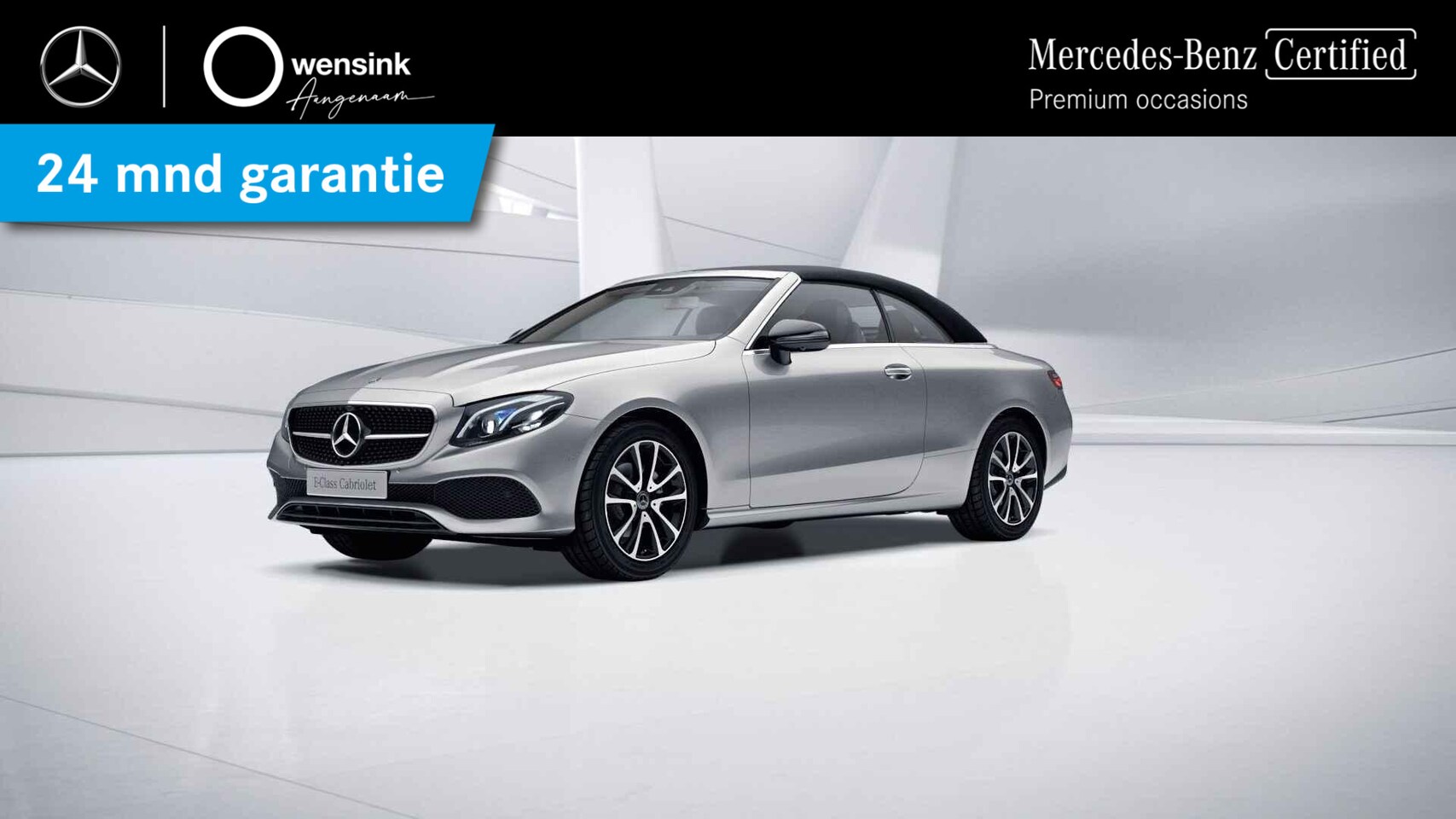 Mercedes-Benz E-klasse Cabrio - 200 Premium | Night | Nappaleder | Headup | Multibeam | AGILITY CONTROL | - AutoWereld.nl