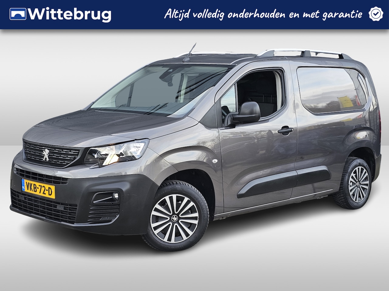 Peugeot Partner - 1.5 BlueHDI Asphalt | Trekhaak | Navigatie | Parkeersensoren - AutoWereld.nl