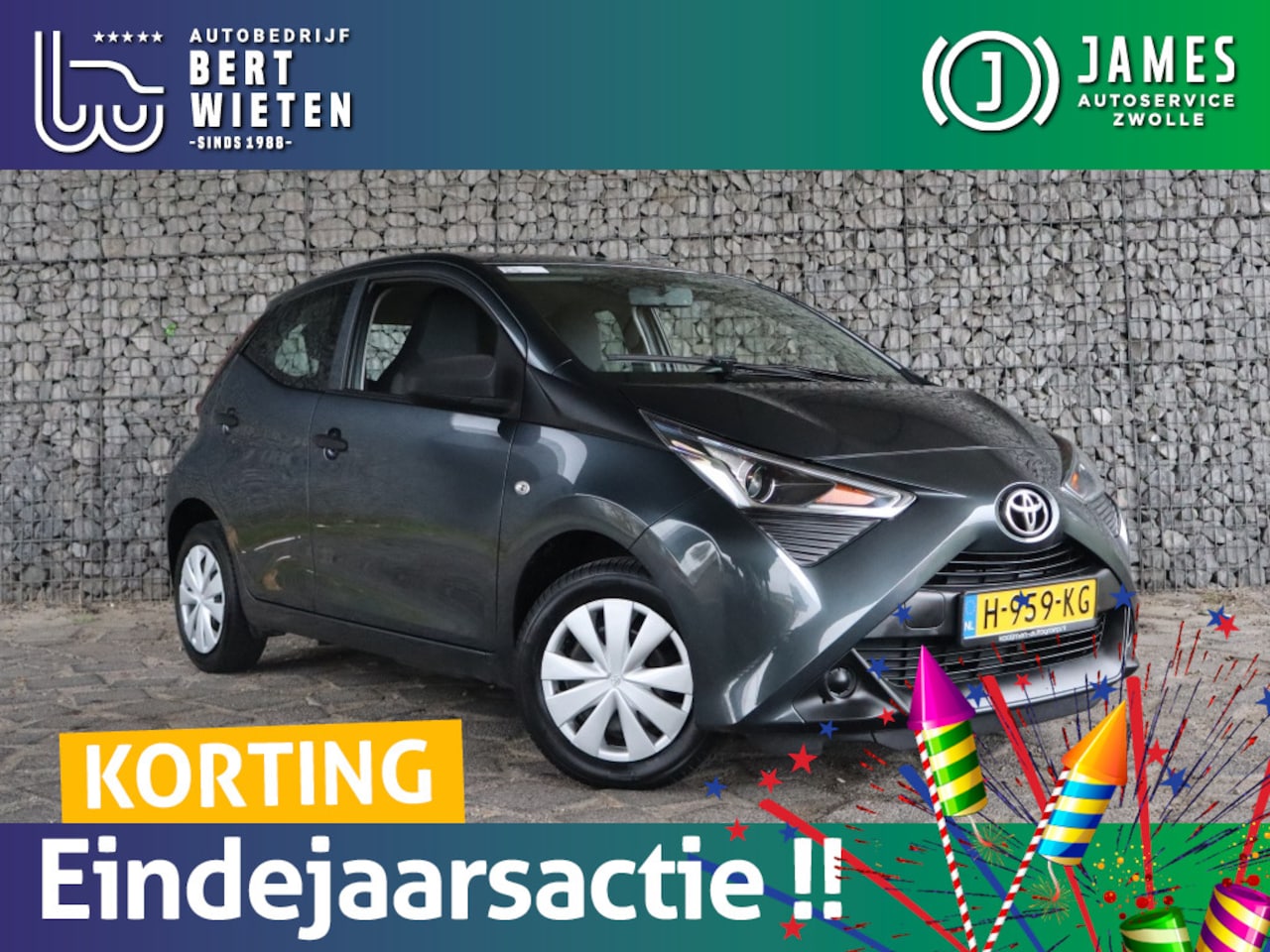 Toyota Aygo - 1.0 VVT-i x-fun | Geen import | Airco | Camera - AutoWereld.nl