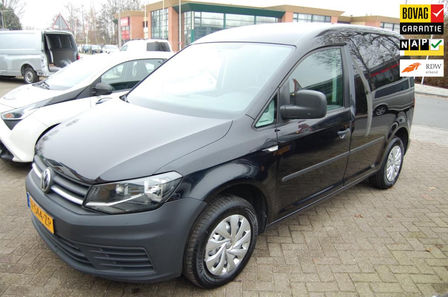 Volkswagen Caddy - 2.0 TDI BM 75 PK Euro 6 Econ Business /Airco/Trekhaak - AutoWereld.nl