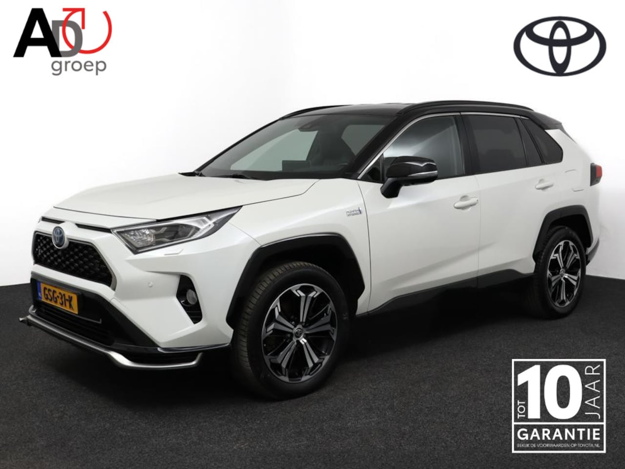 Toyota RAV4 - 2.5 Plug-in Hybrid AWD Bi-Tone Plus | Trekhaak | 360Camera | Stuur/Stoelverwarming | - AutoWereld.nl