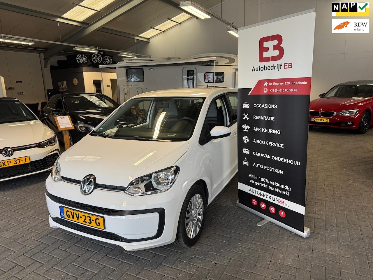 Volkswagen Up! - 1.0 BMT move up! Automaat-Bleutooth - AutoWereld.nl