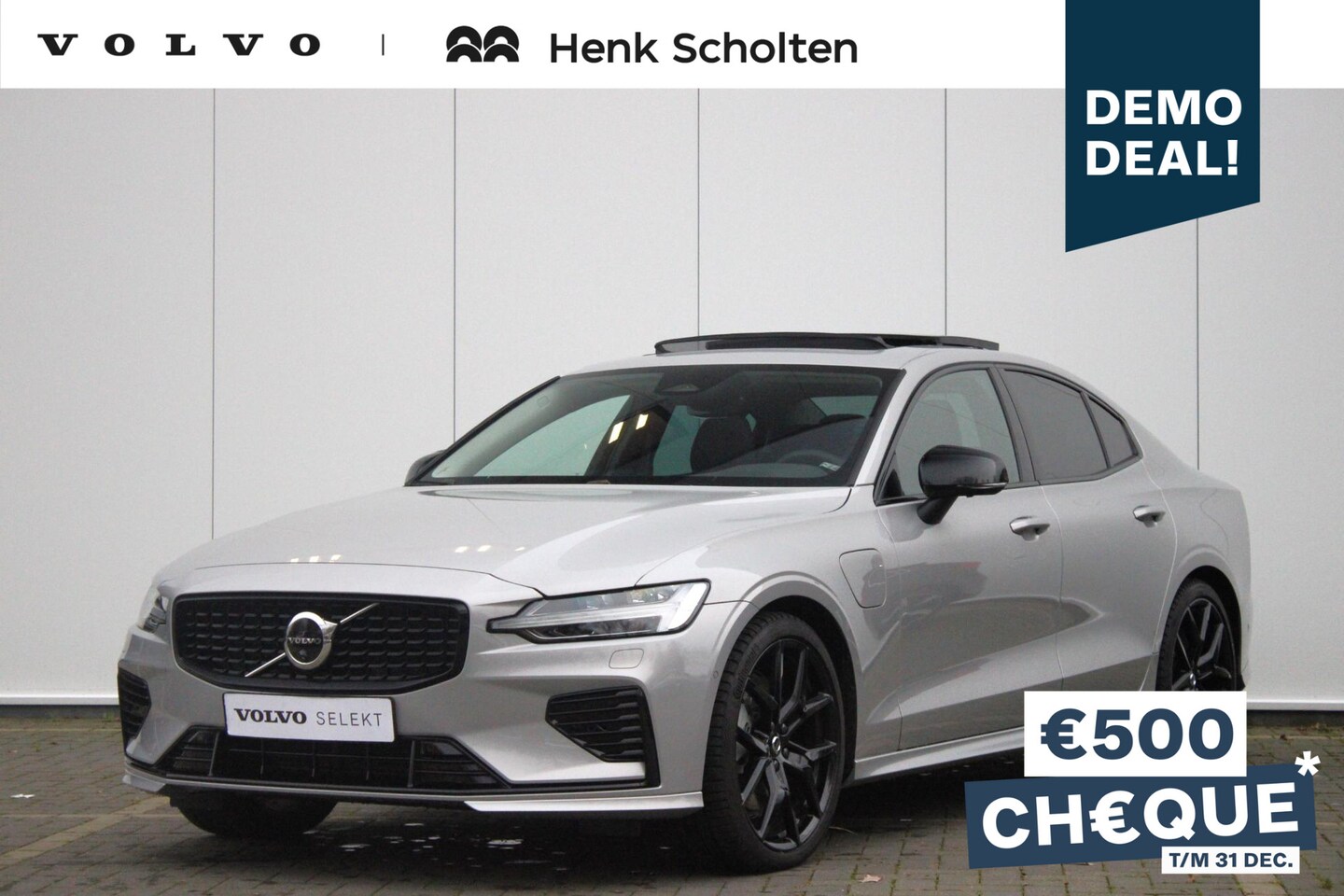 Volvo S60 - Recharge T6 AWD Plus Dark, Adaptieve Cruise Control met Pilot Assist, Premium audio by Har - AutoWereld.nl