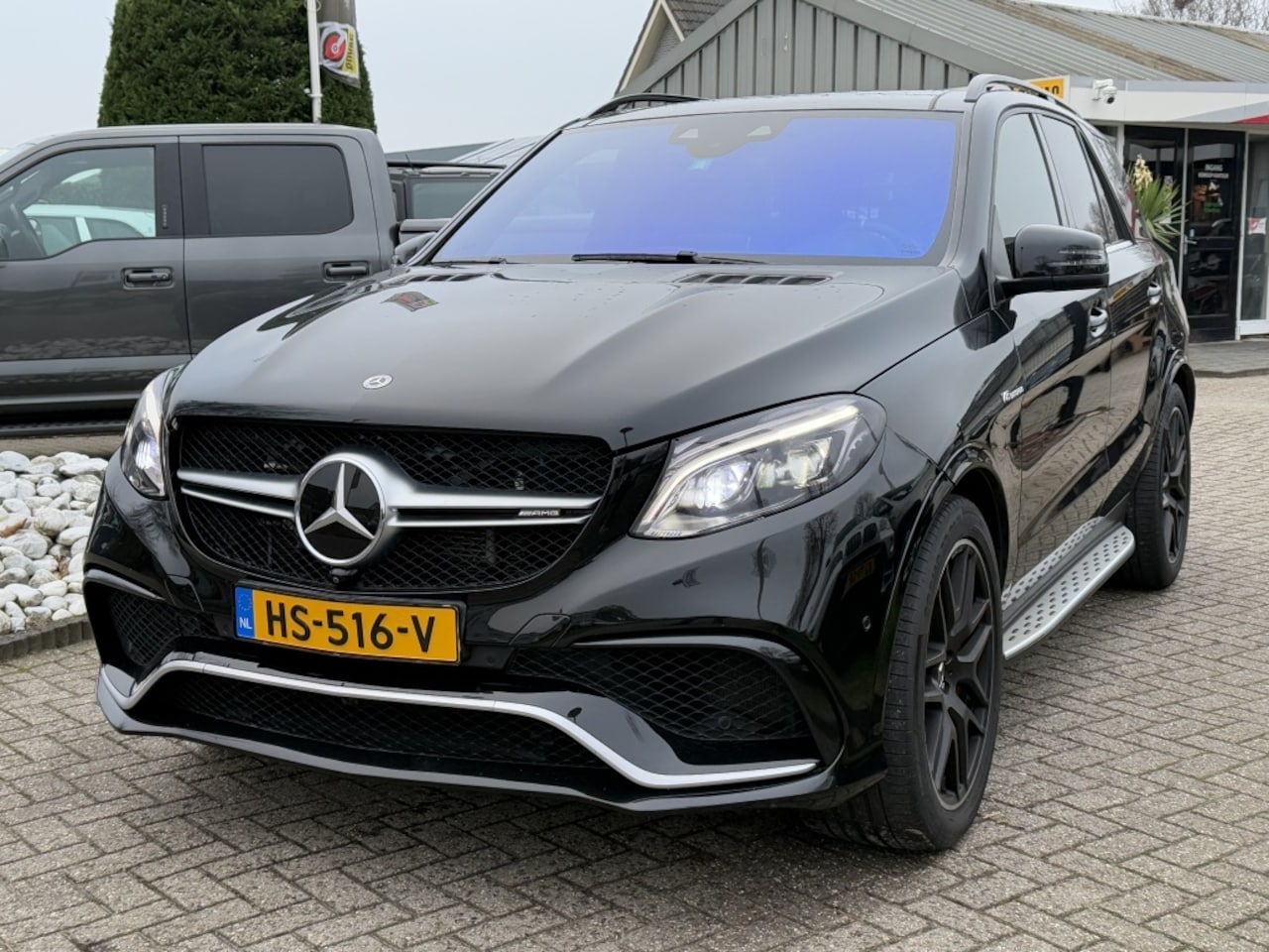 Mercedes-Benz GLE-Klasse - 63S AMG 4Matic 585PK 2015 Zwart Pano GLE63 63 S - AutoWereld.nl