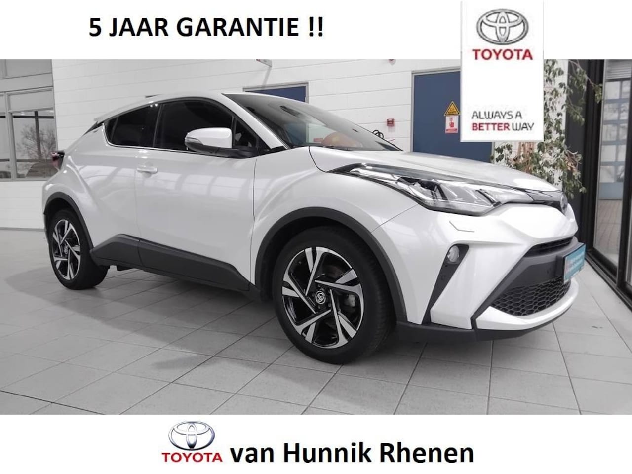 Toyota C-HR - 1.8 Apple-carplay Stoel en stuur verw Dodehoek - AutoWereld.nl