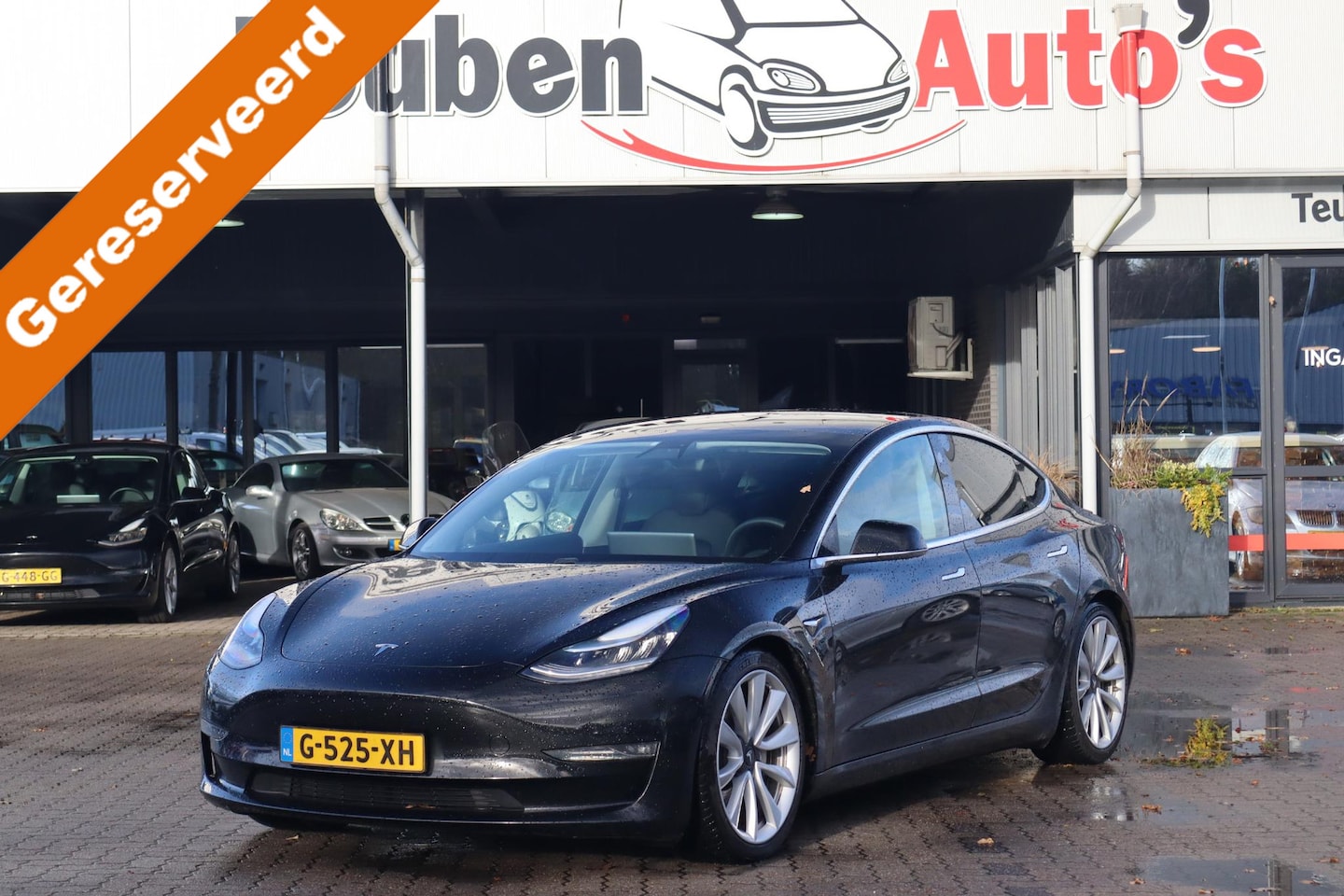 Tesla Model 3 - Long Range RWD Long Range AWD 75 kWh BTW auto, Autopilot, Panoramadak, Lederen interieur, 2 laadkabels, B - AutoWereld.nl