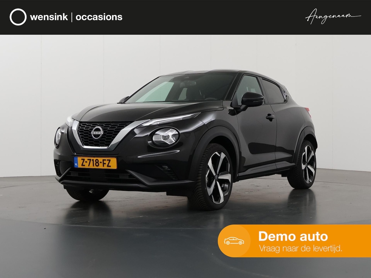 Nissan Juke - 1.0 DIG-T Tekna | Navigatie | Bose | Leder | Stoelverwarming | Parkeercamera | Climate con - AutoWereld.nl