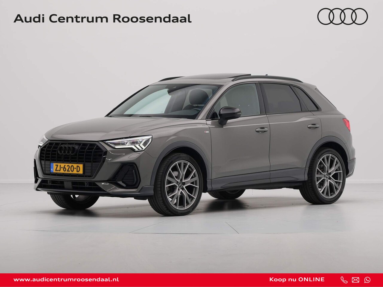 Audi Q3 - 35 TFSI 150pk S-Tronic edition one Panorama Navigatie Camera Side Assist Stoelverwarming - AutoWereld.nl