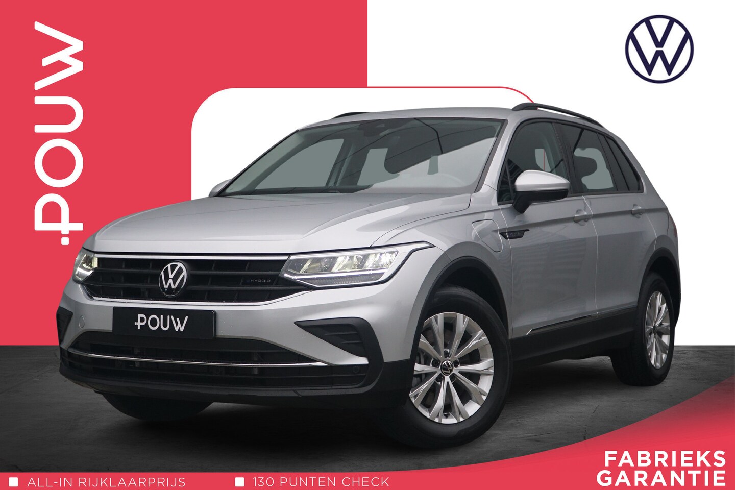 Volkswagen Tiguan - 1.4 TSI eHybrid 245pk DSG Life Busines |  Achteruitrijcamera | Dodehoekdetectie | Elektris - AutoWereld.nl