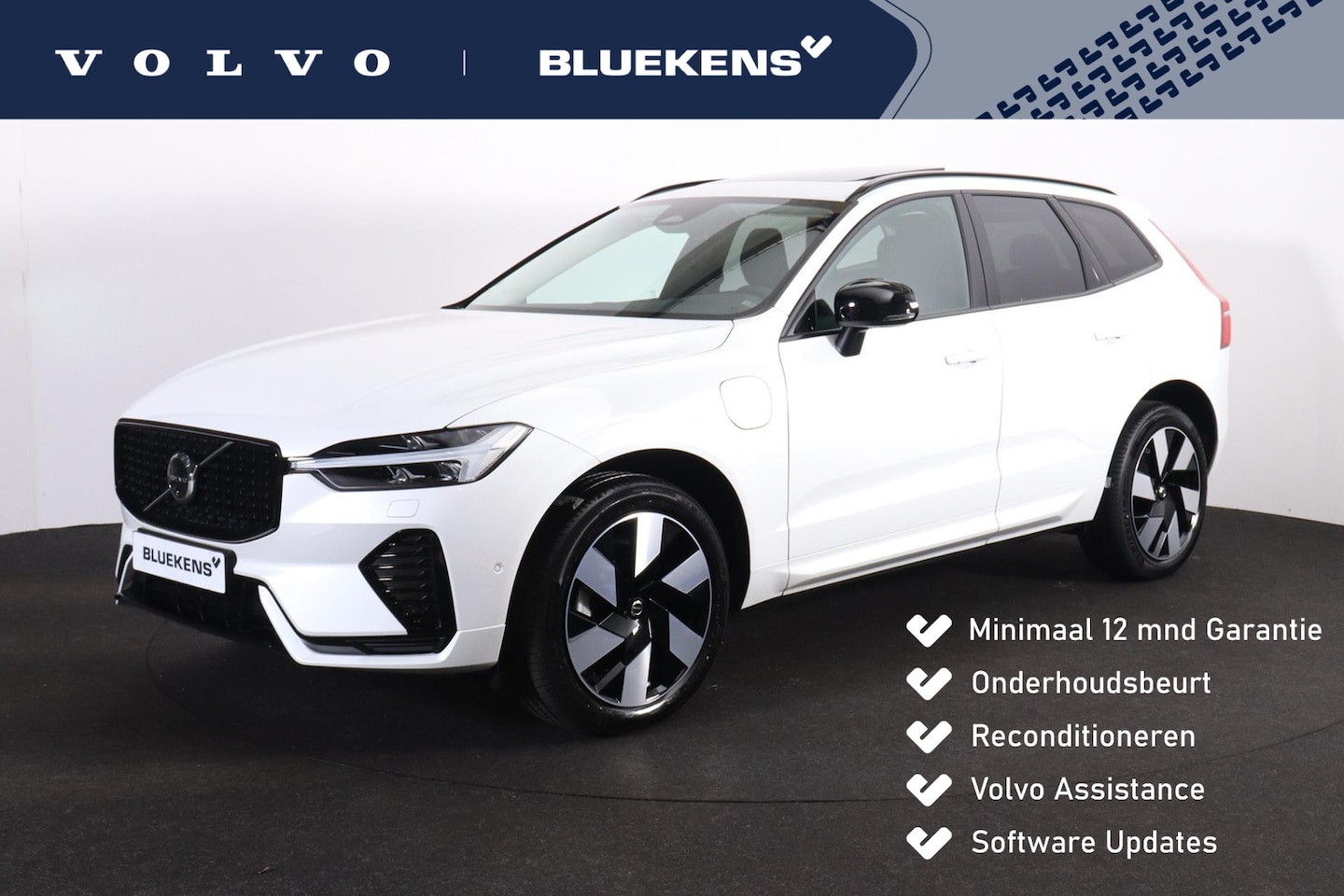 Volvo XC60 - T6 Plug-in hybrid AWD Plus Dark - LONG RANGE - Panorama/schuifdak - IntelliSafe Assist & S - AutoWereld.nl