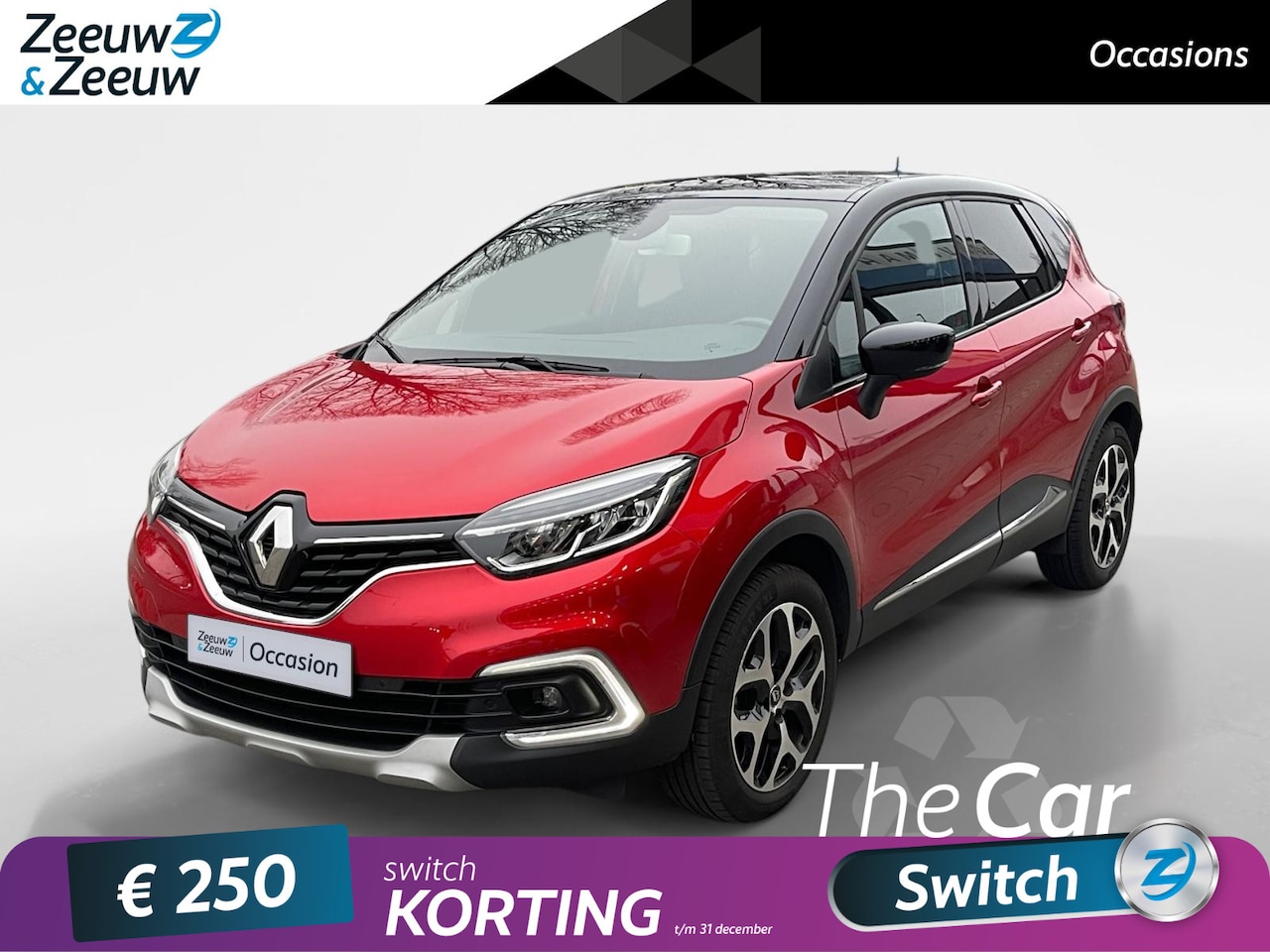 Renault Captur - 0.9 TCe Intens GOEDKOOPSTE VAN NEDERLAND NAVI AIRCO CAMERA PARKEERSENSOREN CRUISE CONTROL - AutoWereld.nl