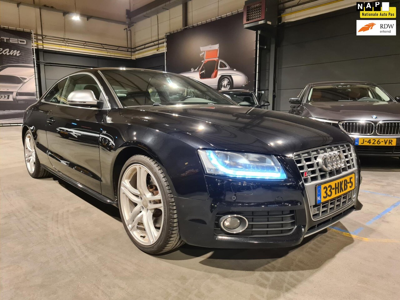 Audi A5 Coupé - 4.2 FSI V8 - S5 Quattro Pro Line - Handgeschakeld - 2e Eigenaar - Zeer nette auto - AutoWereld.nl