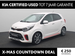 Kia Picanto - 1.2 CVVT GT-Line Leder | Stoelverwarming | Navi | Camera | Clima | Cruise | LM Velgen