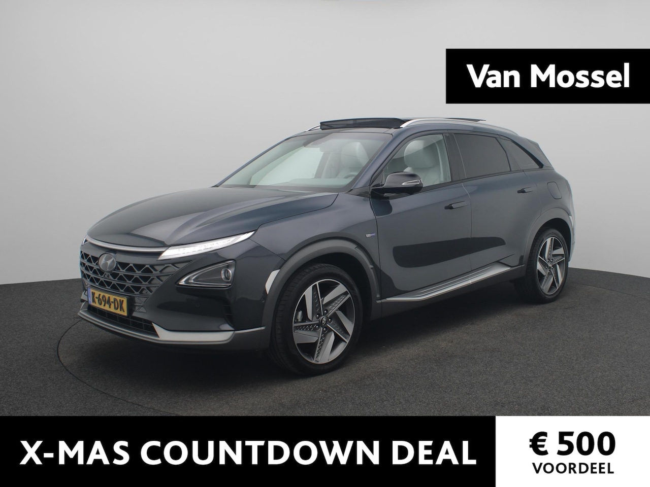 Hyundai NEXO - FCEV Plus Pack Automaat | Airco | Navigatie | achteruitrijcamera | Cruise Control | leren - AutoWereld.nl