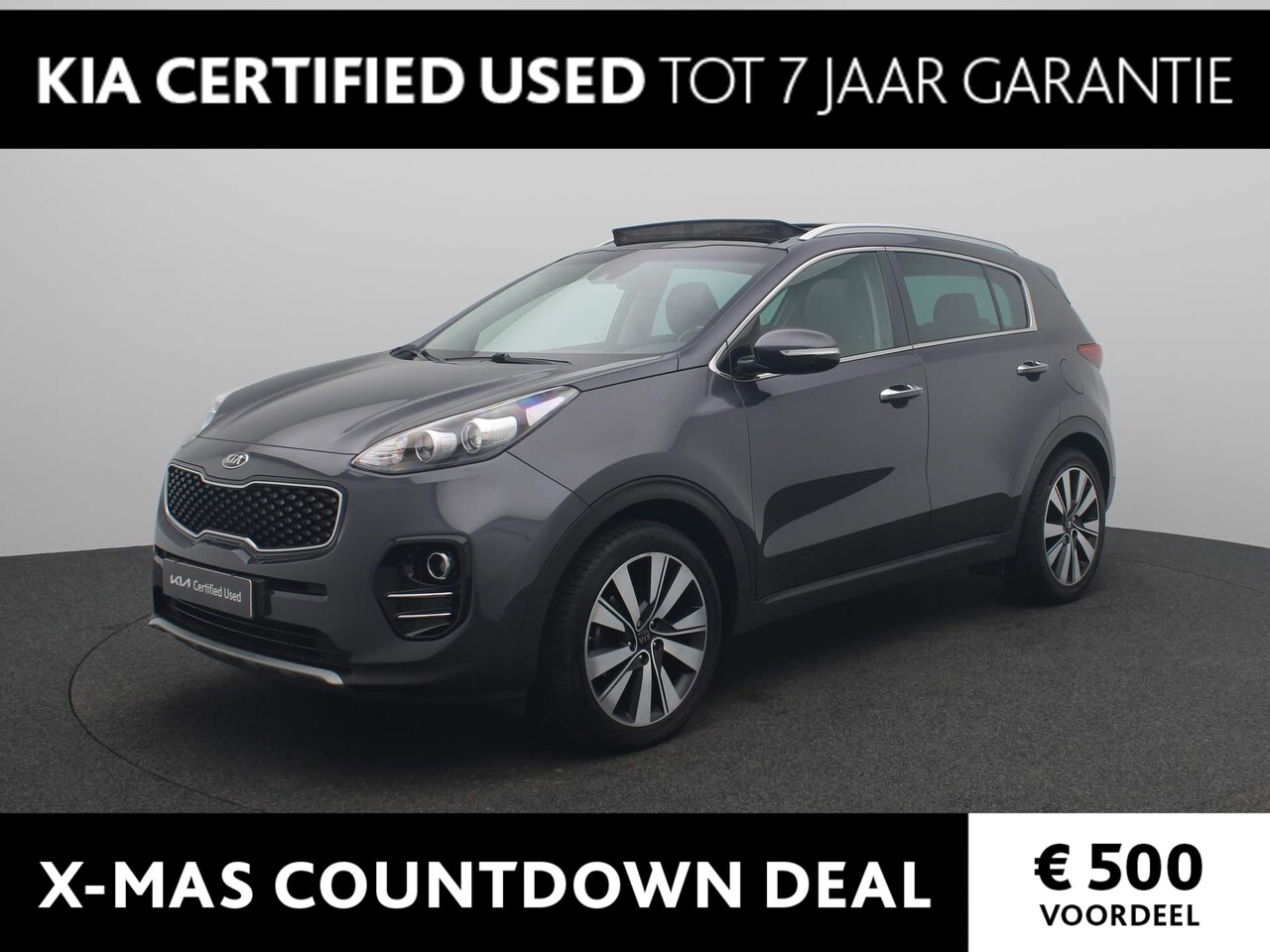 Kia Sportage - 1.6 T-GDI PlusLine Trekhaak | LM Velgen 19" | Navi | Clima | Cruise | Pano Dak - AutoWereld.nl