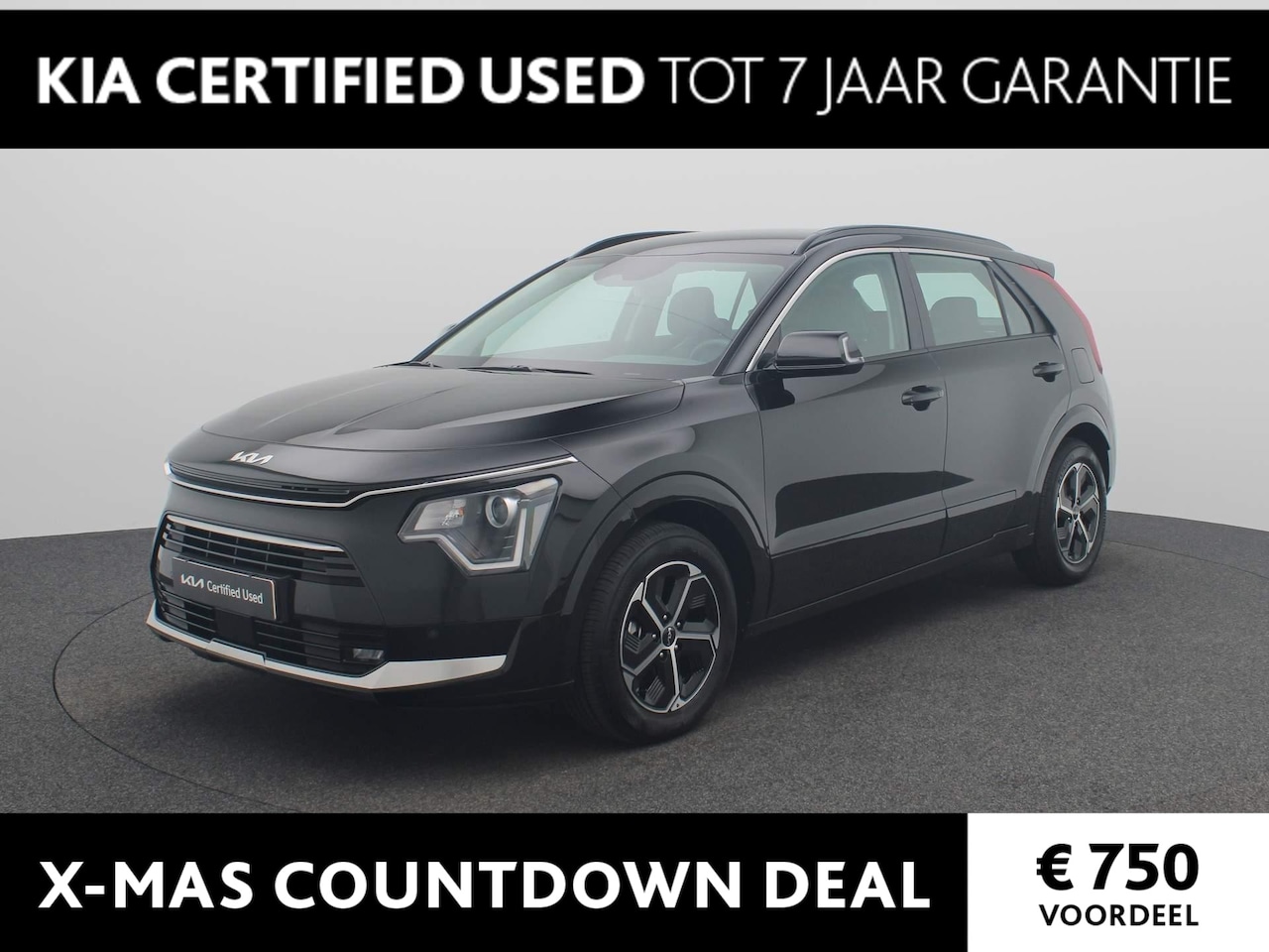 Kia Niro - 1.6 GDi Hybrid DynamicLine Navi | Clima | Camera | Cruise | Keyless | Parkeersensoren - AutoWereld.nl