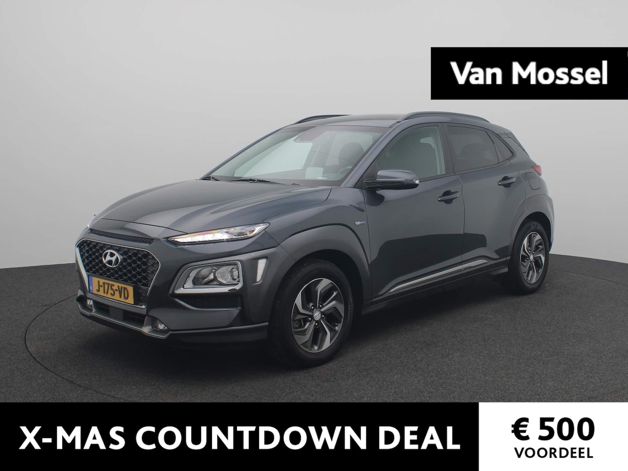 Hyundai Kona - 1.6 GDI HEV Fashion Sky | Parkeercamera | Adaptieve Cruise Control | Elkt. schuif/kantel d - AutoWereld.nl