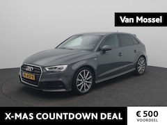 Audi A3 Sportback - 1.0 TFSI Sport S Line Edition | lederen/stof bekleding | Navigatie | Cruise Control | Airc