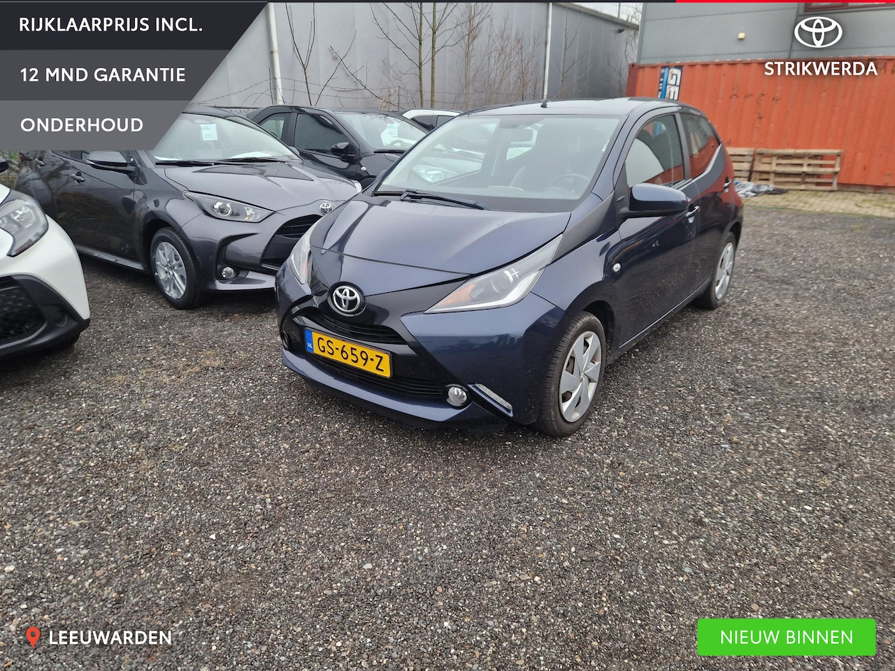 Toyota Aygo - 1.0 VVT-i x-play 1.0 VVT-i x-play - AutoWereld.nl