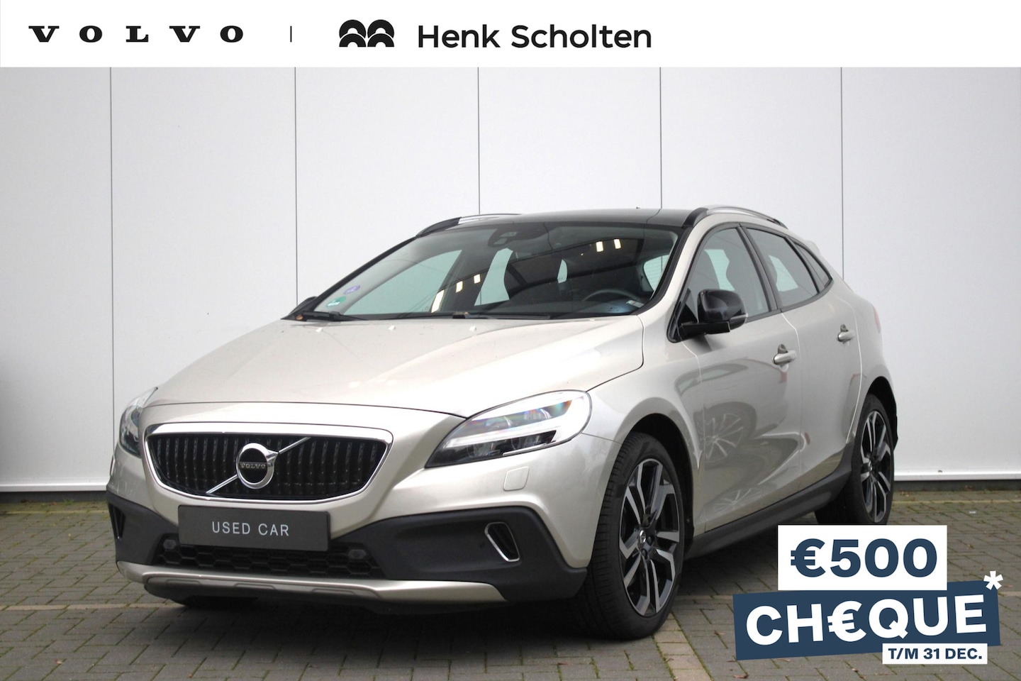 Volvo V40 Cross Country - T3 153PK AUT6 Nordic+ Camera, Park Assist Voor&Achter, Panoramadak, Standkachel, Lederen b - AutoWereld.nl