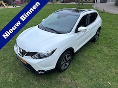 Nissan Qashqai - 1.2 N-Connecta 360 camera*Panodak*navigatie*cruise-control*Garantie incl