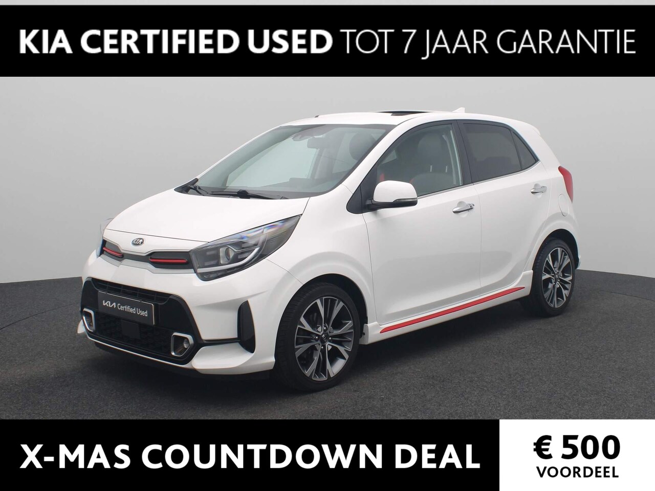 Kia Picanto - 1.0 T-GDi GT-Line 5p | Wordt 11-01-25 verwacht | Stoel + Stuur verwarming | Navigatie | Pa - AutoWereld.nl