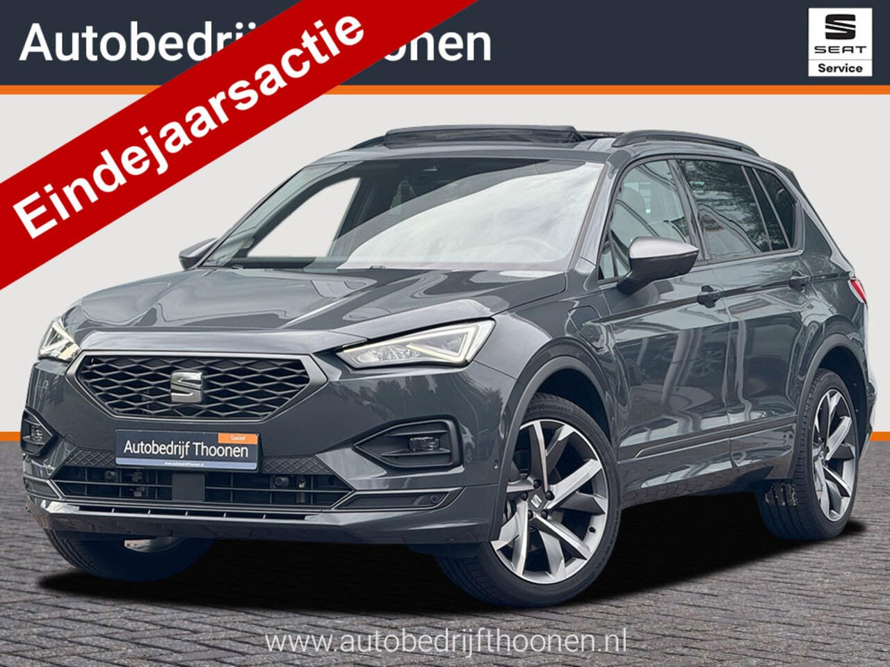 Seat Tarraco - 1.4 TSI e-Hybrid PHEV FR Business Intense | Leer | Pano | Keyless - AutoWereld.nl